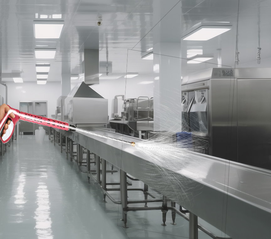 高壓清洗機在食品醫(yī)藥行業中的應用及其優(yōu)勢